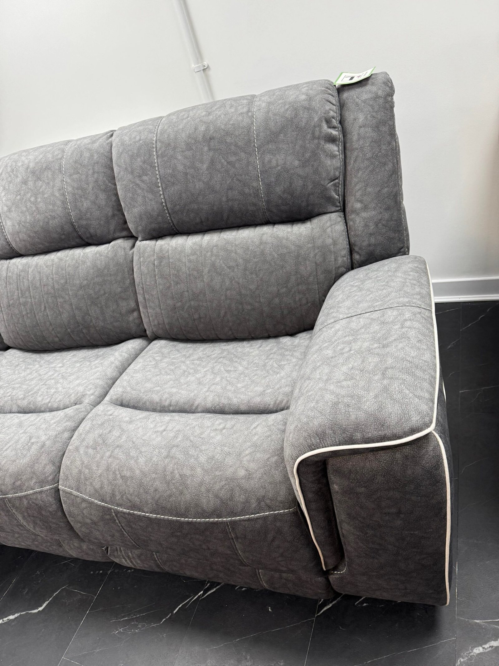 Hannan Electric Corner Sofa - Grey - Image 5